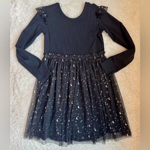 Kids Hanna Andersson Black Twirl Dress